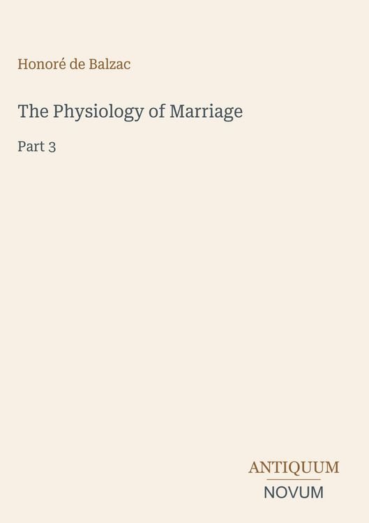 Produktbild: The Physiology of Marriage