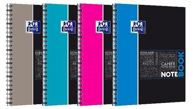 Bild vom Artikel OXFORD Studium A4+ Hardcover doppelspiralgebundenes Notebook, 7 mm liniert, 80 Blatt, SCRIBZEE® kompatibel, 1 Stück sortiert vom Autor 