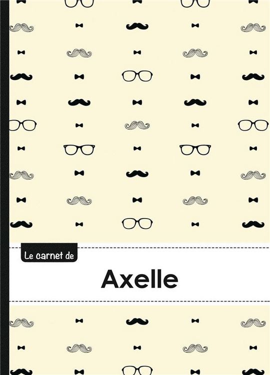 Produktbild: Le carnet d axelle lignes, 96p,
