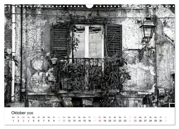Produktbild: Silberstein portr&auml;tiert Palermo (Wandkalender 2026 DIN A3 quer), CALVENDO Monatskalender