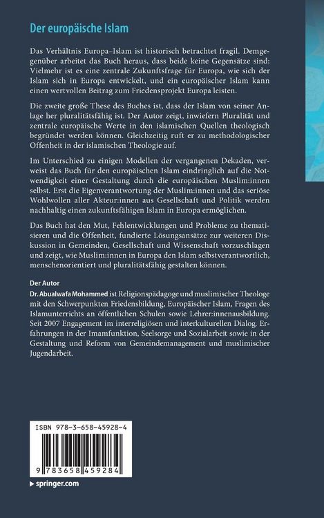 Produktbild: Der europ&auml;ische Islam