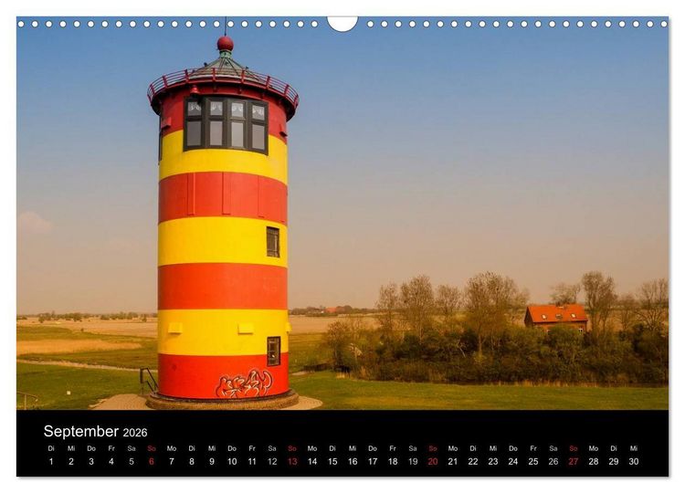 Produktbild: Im Norden - An der Nordsee in Deutschland (Wandkalender 2026 DIN A3 quer), CALVENDO Monatskalender