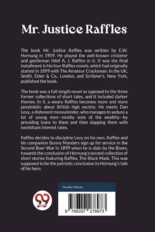 Produktbild: Mr. Justice Raffles