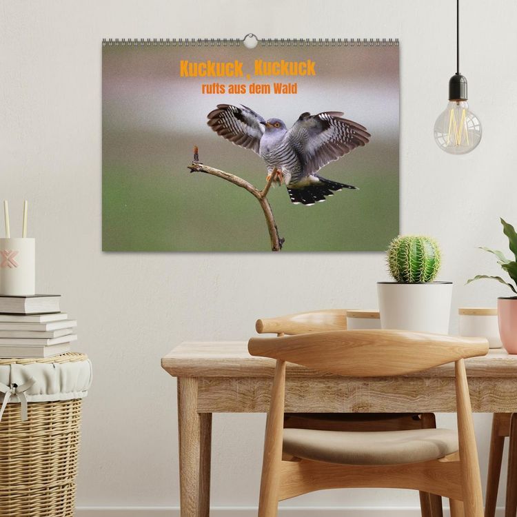 Produktbild: Kuckuck,Kuckuck,rufts aus dem Wald (Wandkalender 2026 DIN A3 quer), CALVENDO Monatskalender
