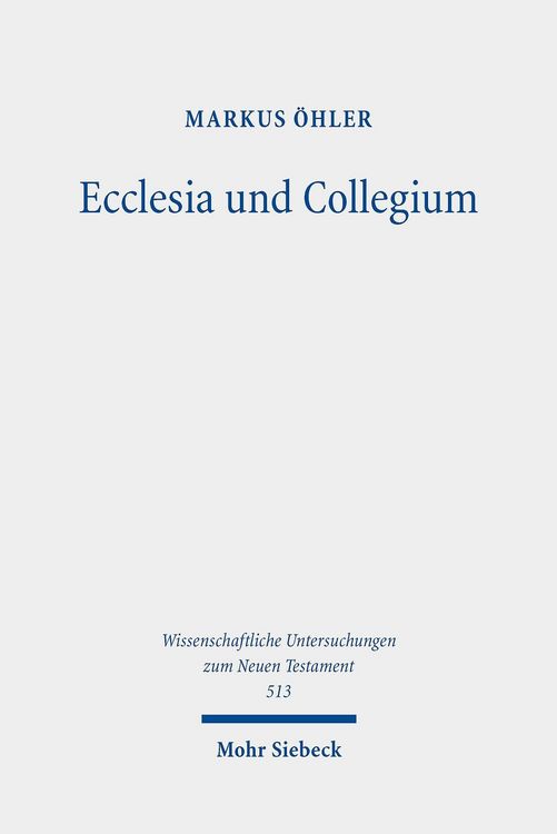 Produktbild: Ecclesia und Collegium