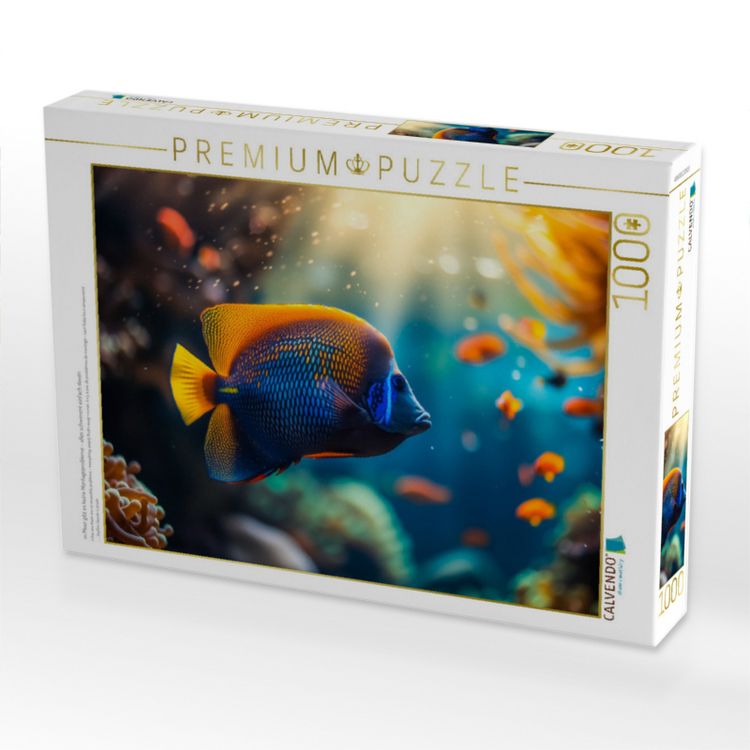 Produktbild: CALVENDO Puzzle m Meer gibt es keine Montageprobleme - alles schwimmt einfach davon | 1000 Teile Lege-Gr&ouml;&szlig;e 64x48cm Foto-Puzzle f&uuml;r gl&uuml;ckliche Stunden
