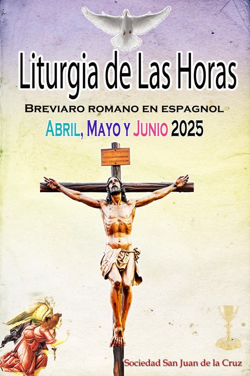 Produktbild: Liturgia de las Horas Breviario romano: en espa&ntilde;ol, en orden, todos los d&iacute;as de abril, mayo y junio de 2025