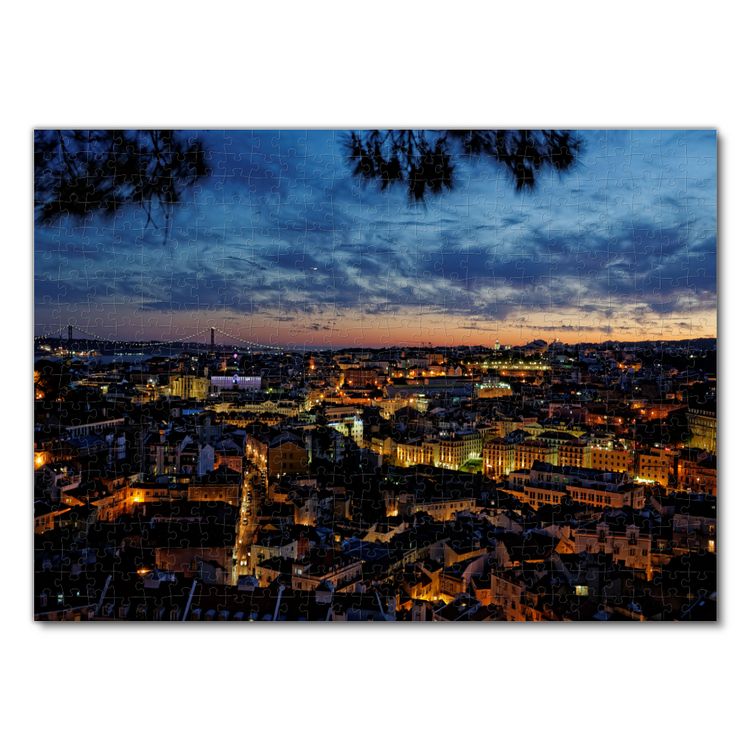 Produktbild: Lais Puzzle Lissabon 500 Teile