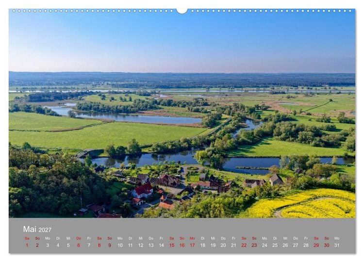 Produktbild: Nationalpark Unteres Odertal (Wandkalender 2027 DIN A2 quer), CALVENDO Monatskalender