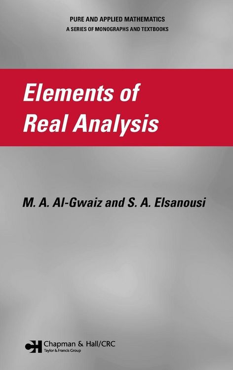 Produktbild: Elements of Real Analysis