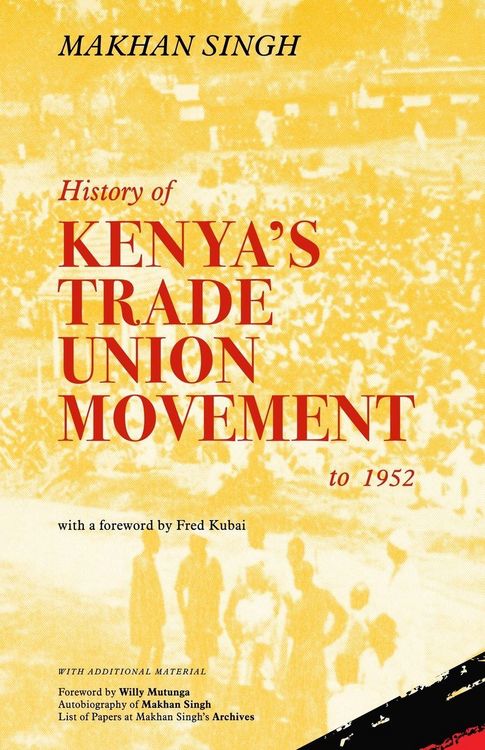 Produktbild: History of Kenya's Trade Union Movement to 1952