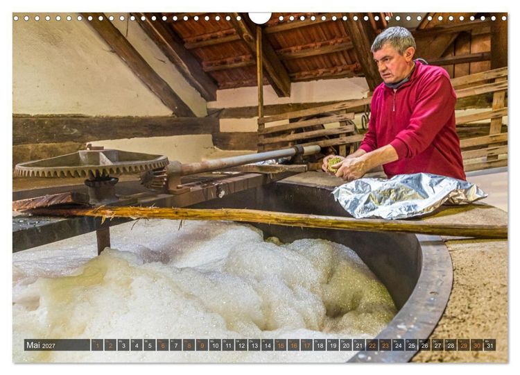 Produktbild: Zoigl. Der historische Brauprozess (Wandkalender 2027 DIN A3 quer), CALVENDO Monatskalender