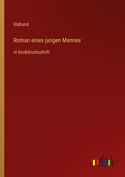 Produktbild: Roman eines jungen Mannes