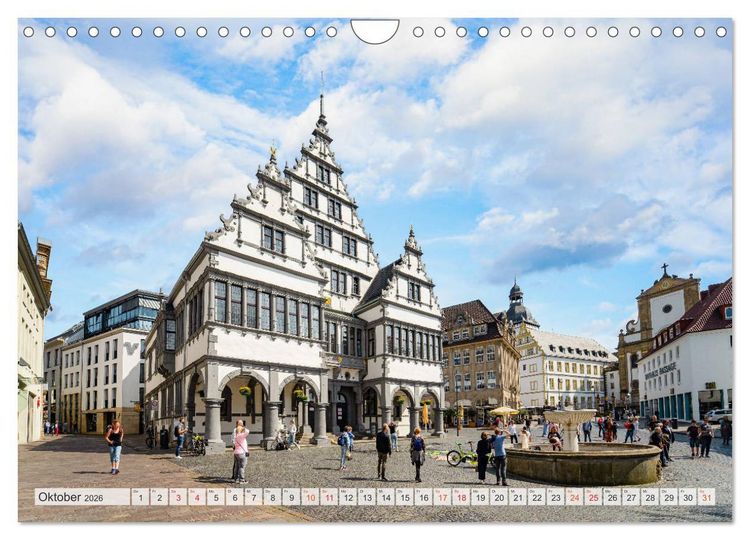 Produktbild: Paderborn Impressionen (Wandkalender 2026 DIN A4 quer), CALVENDO Monatskalender