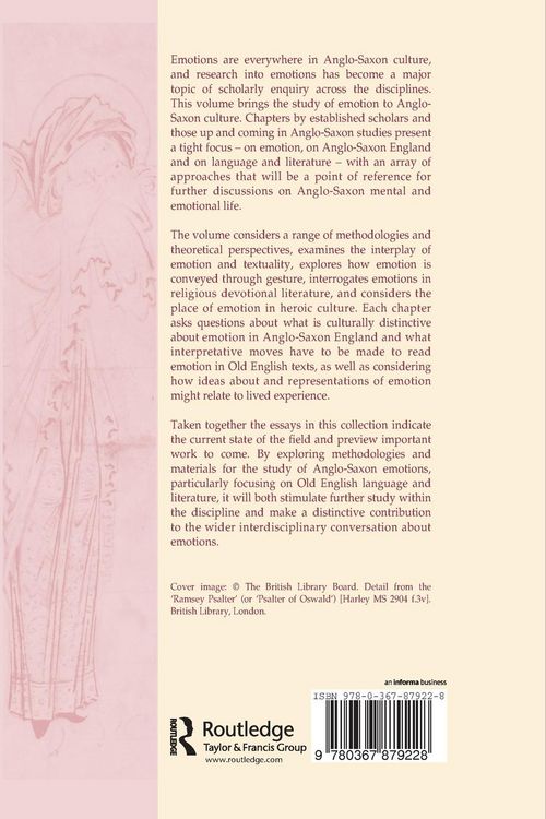 Produktbild: Anglo-Saxon Emotions