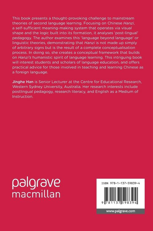 Produktbild: Post-Lingual Chinese Language Learning