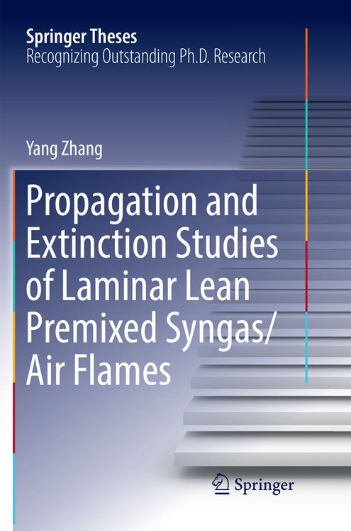 Produktbild: Propagation and Extinction Studies of Laminar Lean Premixed Syngas/Air Flames