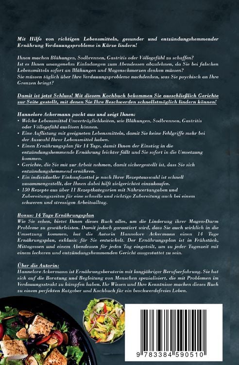 Produktbild: Schonkost Kochbuch! Das gro&szlig;e Kochbuch mit 150 entz&uuml;ndungshemmenden & leckeren Rezepten!