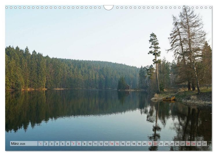 Produktbild: Wunderbares Th&uuml;ringen - Landschaften (Wandkalender 2026 DIN A3 quer), CALVENDO Monatskalender