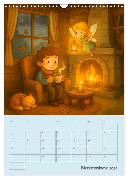 Produktbild: Tari und Tili (Wandkalender 2026 DIN A3 hoch), CALVENDO Monatskalender