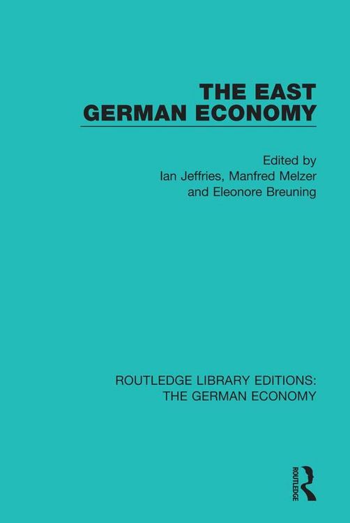 Produktbild: The East German Economy