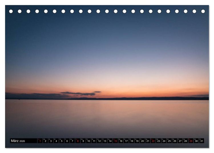 Produktbild: Der idyllische Neusiedlersee (Tischkalender 2026 DIN A5 quer), CALVENDO Monatskalender