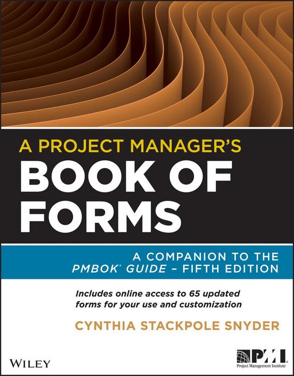 Produktbild: A Project Manager's Book of Forms