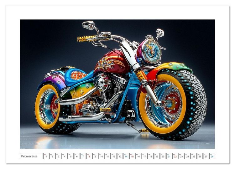 Produktbild: Zero Rider (Wandkalender 2026 DIN A4 quer), CALVENDO Monatskalender