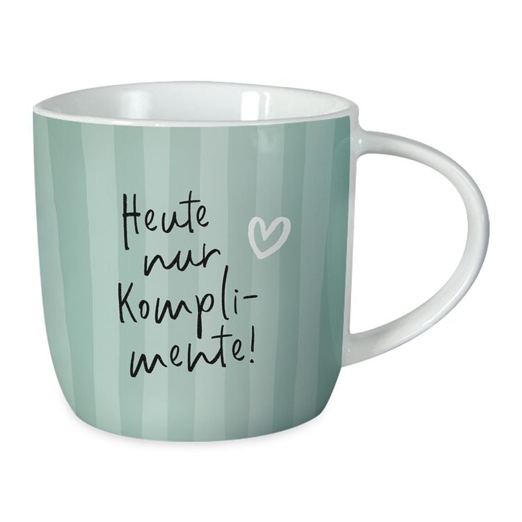 Produktbild: Tasse Gute Laune Heute nur Komplimente!