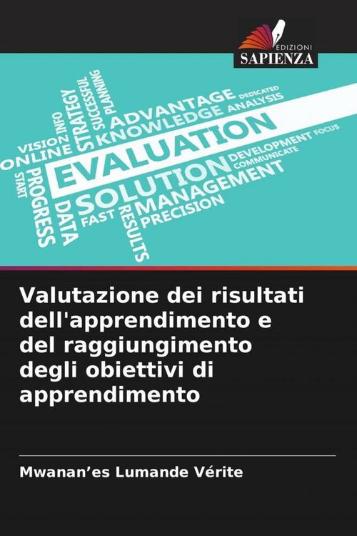 Produktbild: Valutazione dei risultati dell'apprendimento e del raggiungimento degli obiettivi di apprendimento