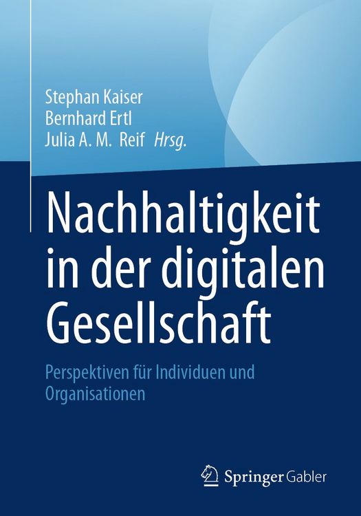 Produktbild: Nachhaltigkeit in der digitalen Gesellschaft