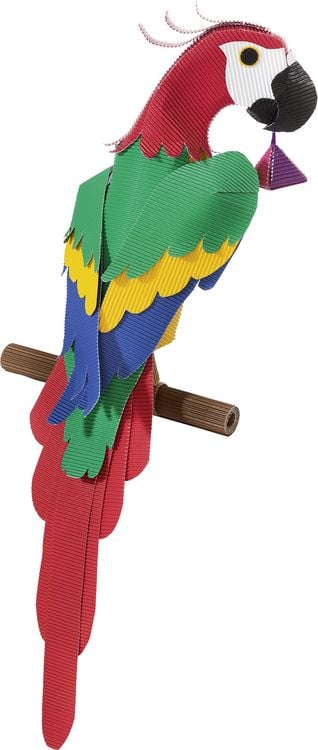 Produktbild: Folia Bastell-Wellpappe E-Welle 25x35cm, 10 Blatt farbig