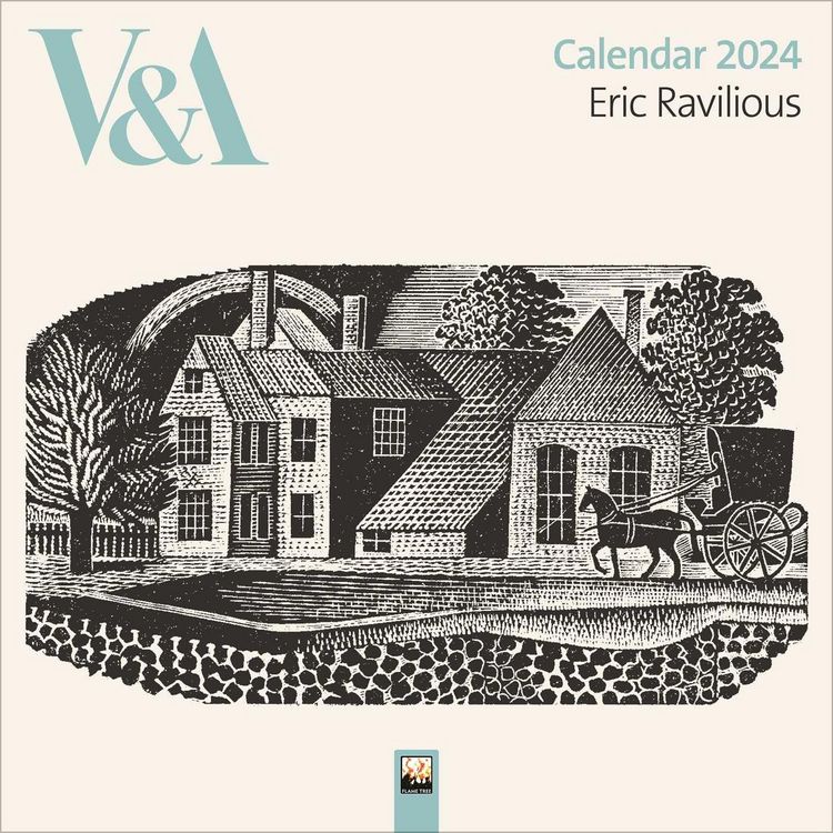 Produktbild: V&a: Eric Ravilious Wall Calendar 2024 (Art Calendar)