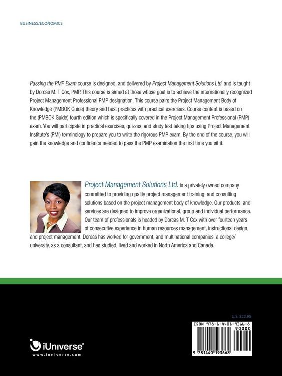 Produktbild: Passing the PMP Exam