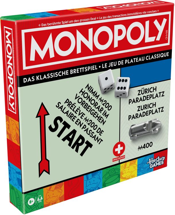 Produktbild: Monopoly Schweiz