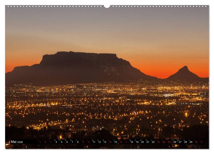 Produktbild: S&uuml;dafrika - Von Steppe bis Ozean (hochwertiger Premium Wandkalender 2026 DIN A2 quer), Kunstdruck in Hochglanz