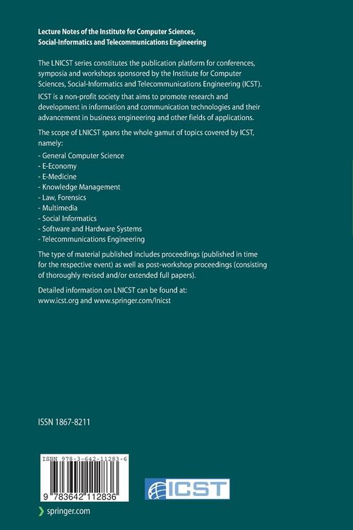 Produktbild: Communications Infrastructure, Systems and Applications