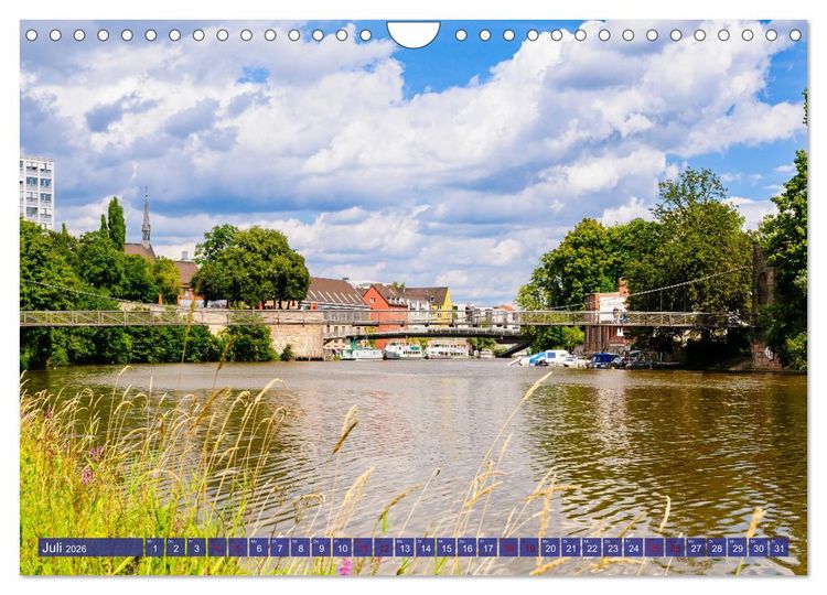 Produktbild: Die Fulda (Wandkalender 2026 DIN A4 quer), CALVENDO Monatskalender