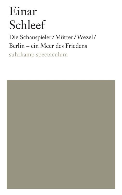 Produktbild: Die Schauspieler/M&uuml;tter/Wezel/ Berlin - ein Meer des Friedens