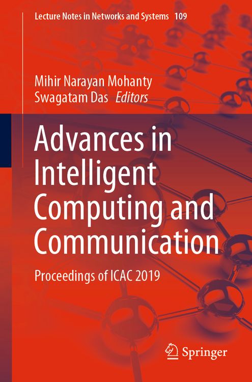 Produktbild: Advances in Intelligent Computing and Communication