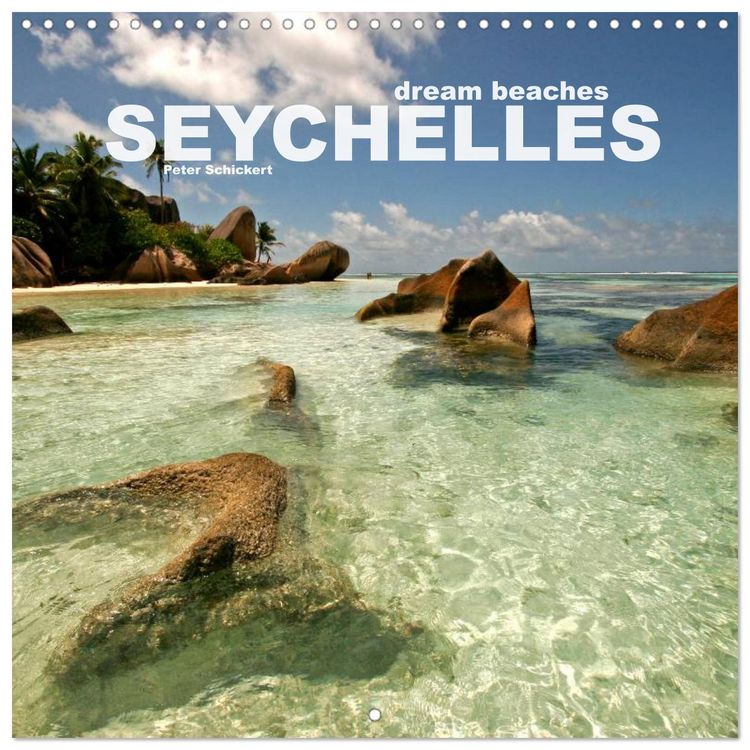 Produktbild: dream beaches - Seychelles (Wall Calendar 2026 12 &times; 12 Inch) CALVENDO 12 Month Wall Calendar