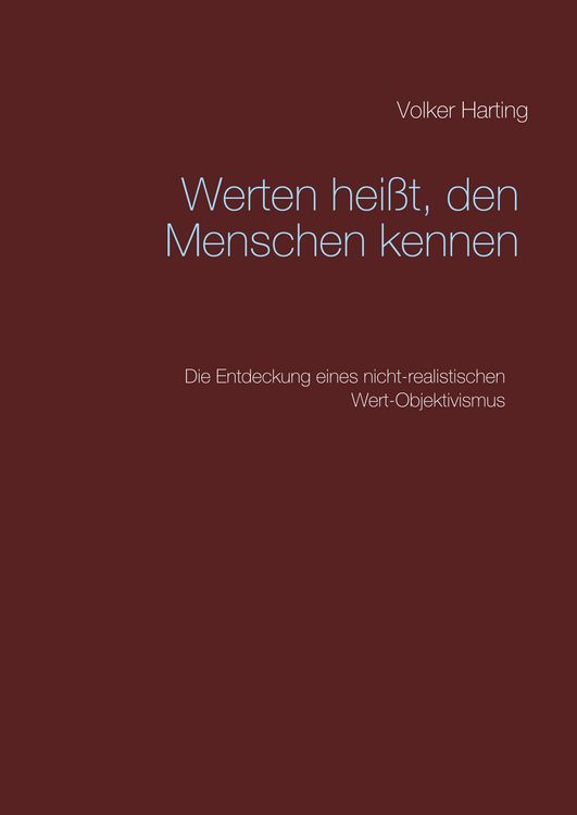 Produktbild: Werten hei&szlig;t, den Menschen kennen