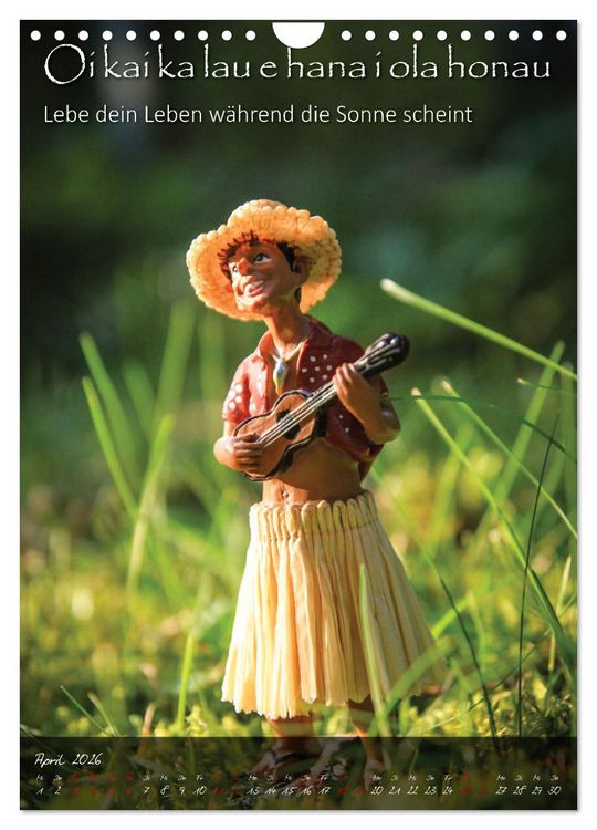 Produktbild: Hula Dancer - Hawaiianische Weisheiten (Wandkalender 2026 DIN A4 hoch), CALVENDO Monatskalender