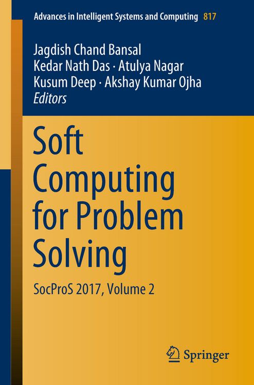 Produktbild: Soft Computing for Problem Solving
