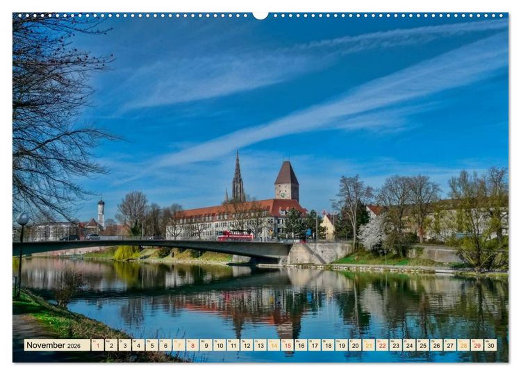 Produktbild: B&uuml;hne frei f&uuml;r Ulm an der Donau (hochwertiger Premium Wandkalender 2026 DIN A2 quer), Kunstdruck in Hochglanz