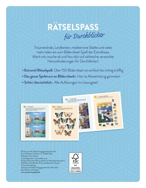 Produktbild: Das gro&szlig;e Buch der Bilderr&auml;tsel