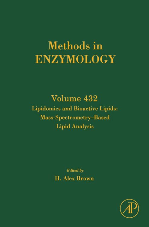 Produktbild: Lipidomics and Bioactive Lipids: Mass Spectrometry Based Lipid Analysis