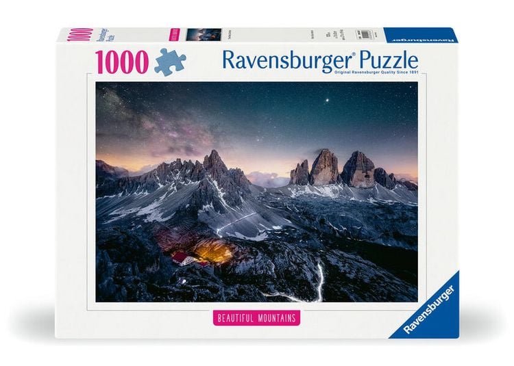 Produktbild: Erwachsenenpuzzle 1000 Teile - Drei Zinnen, Dolomiten