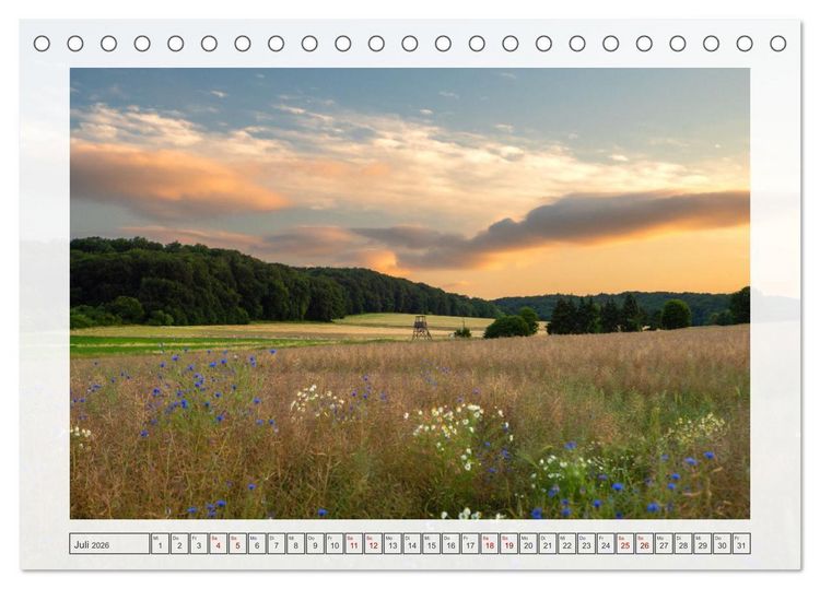 Produktbild: Naturpark D&uuml;mmer (Tischkalender 2026 DIN A5 quer), CALVENDO Monatskalender
