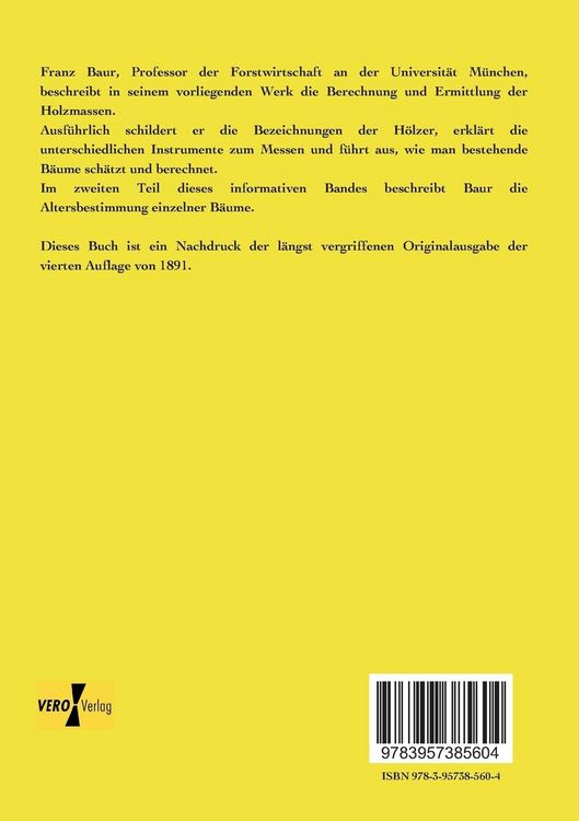 Produktbild: Die Holzmesskunde